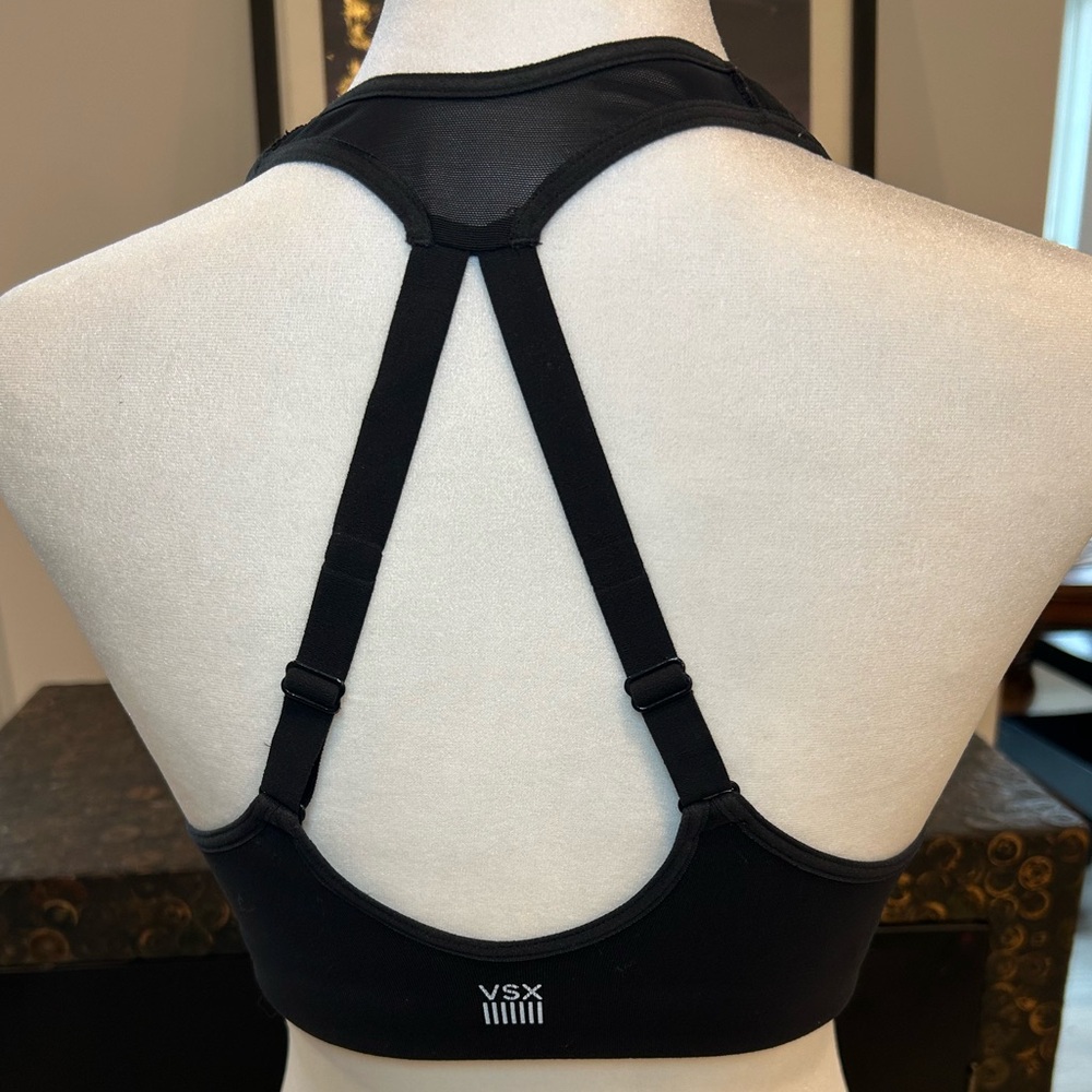 ⭐️3/$20 Victoria’s Secret Sport | Front-Zip Sports Bra | Push Up | 34B - Picture 3 of 6